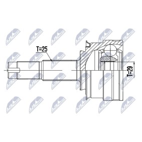 Gelenksatz, Antriebswelle NPZ-DW-033