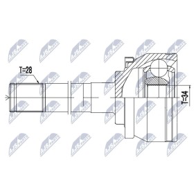 Gelenksatz, Antriebswelle NPZ-HY-511