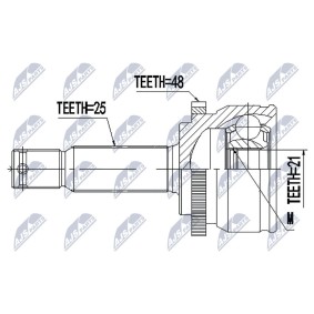 Gelenksatz, Antriebswelle NPZ-HY-555