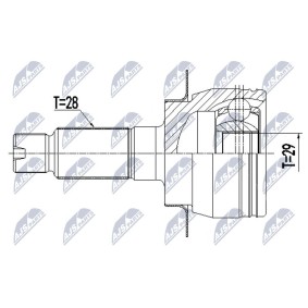 Gelenksatz, Antriebswelle NPZ-SU-036