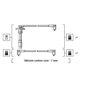 Acquista Kit cavi candele da MAGNETI MARELLI 941365050928 a buon mercato per soli 92,66 €