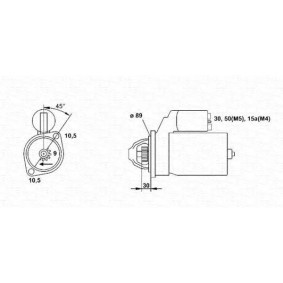 Køb Starter af MAGNETI MARELLI 943241088010 til den lave pris 2350,67 DKK