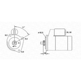 Anlasser von MAGNETI MARELLI