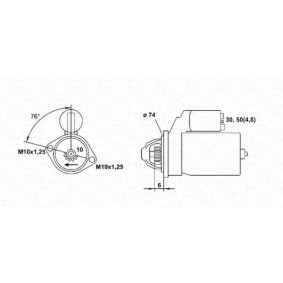 Anlasser von MAGNETI MARELLI