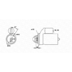 Anlasser 943254050010 von MAGNETI MARELLI günstig für 203,97 € online kaufen