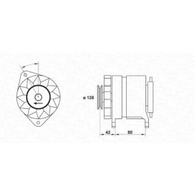 Kjøp Dynamo av MAGNETI MARELLI 943346097010 til den lave prisen 5603,85 NOK