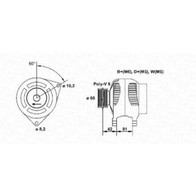 Lichtmaschine von MAGNETI MARELLI
