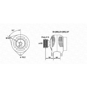 Lichtmaschine von MAGNETI MARELLI