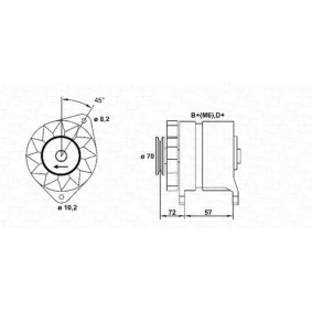 Lichtmaschine von MAGNETI MARELLI