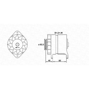Lichtmaschine von MAGNETI MARELLI