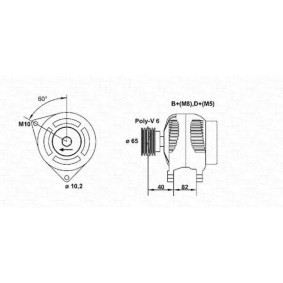 Lichtmaschine von MAGNETI MARELLI