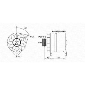 Lichtmaschine von MAGNETI MARELLI