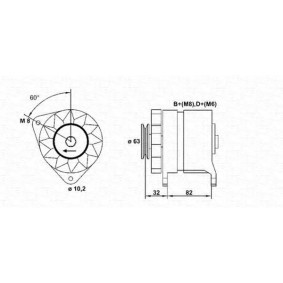 Lichtmaschine von MAGNETI MARELLI