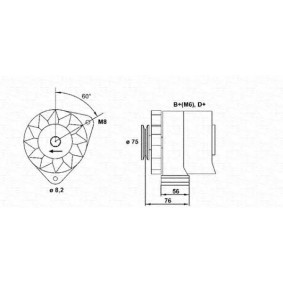 Lichtmaschine 943356712010 von MAGNETI MARELLI günstig für 184,79 € online kaufen