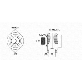Lichtmaschine von MAGNETI MARELLI