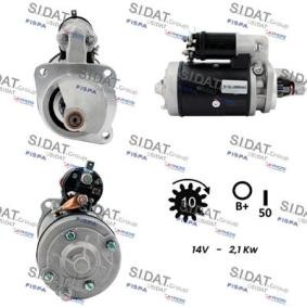 Köp Startmotor av SIDAT S12LU0860A2 till det låga priset 2687,45 kr