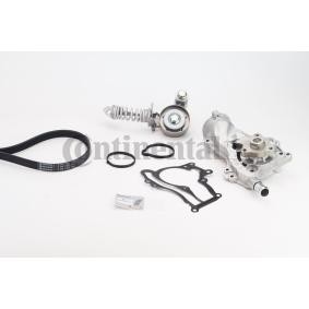 Achetez des Pompe à eau+Jeu de courroie trapézoïdale à nervures CONTITECH 5PK1207WP2 à prix pour 133,54 €