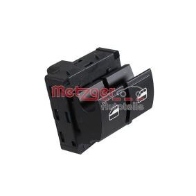 Comprar Interruptor de elevalunas de METZGER 09161006 a bajo precio de 15,56 €