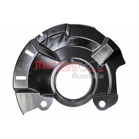 Compre Chapa deflectora, disco de travão da METZGER 6115374 a um preço baixo por 29,25 €