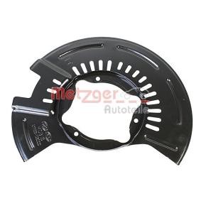 Compre Chapa deflectora, disco de travão da METZGER 6115402 a um preço baixo por 8,52 €