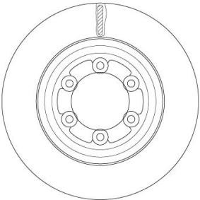 Acquista Disco freno da TRW DF6736S a buon mercato per soli 99,32 €