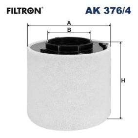Kjøp Luftfilter av FILTRON AK 376/4 til den lave prisen 249,20 NOK