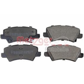 Acquista Kit pastiglie freni da METZGER 1171001 a buon mercato per soli 34,65 €