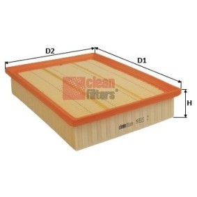 Køb Luftfilter af CLEAN FILTER MA3515 til den lave pris 100,40 DKK