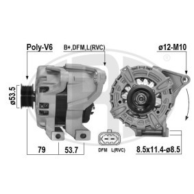 Köp Generator av ERA 209657A till det låga priset 6008,72 kr