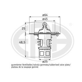 Kühlwasserthermostat 350232A