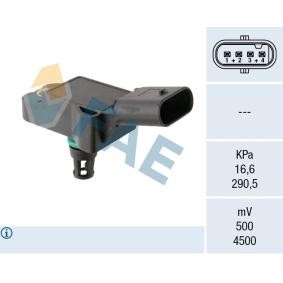 Comprar Sensor, presión colector de admisión de FAE 15265 a bajo precio de 40,41 €