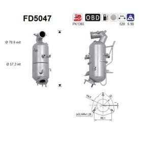 Flexrohr des Herstellers AS - Originalware Artikelnummer: FD5047