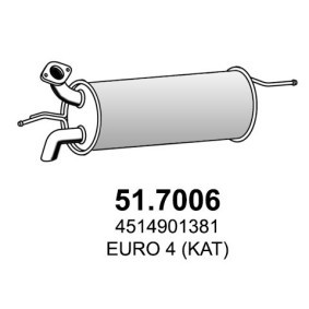 Endschalldämpfer 51.7006