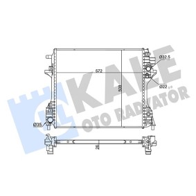 Kühler, Motorkühlung 345950