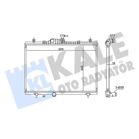 Acquista Radiatore motore da KALE OTO RADYATOR 346015 a buon mercato per soli 122,03 €