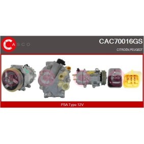 Compre Compressor, ar condicionado da CASCO CAC70029GS a um preço baixo por 821,01 €