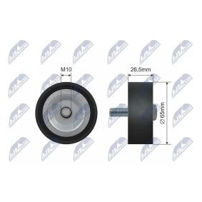 Compre Rolo tensor, correia trapezoidal estriada de NTY online para Range Rover IV (L405) a preços moderados