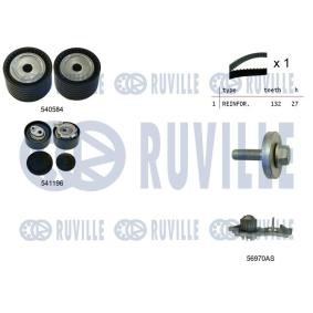Wasserpumpe + Zahnriemensatz von RUVILLE