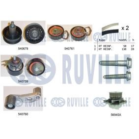 Wasserpumpe + Zahnriemensatz für SEAT von RUVILLE