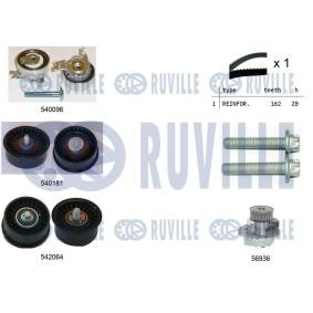 Wasserpumpe + Zahnriemensatz für CHEVROLET von RUVILLE