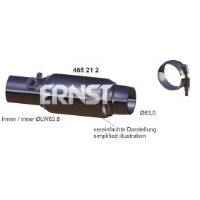 Flexrohr, Abgasanlage 465212