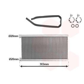 Acquista Scambiatore calore per riscaldamento abitacolo da VAN WEZEL 03016703 a buon mercato per soli 61,11 €