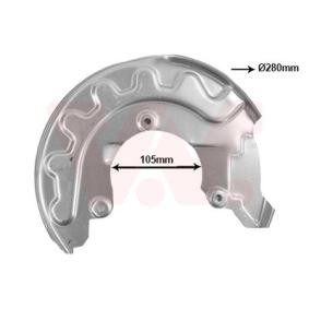 Compre Chapa deflectora, disco de travão da VAN WEZEL 5814371 a um preço baixo por 12,52 €
