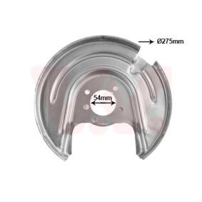 Compre Chapa deflectora, disco de travão da VAN WEZEL 7624373 a um preço baixo por 18,82 €