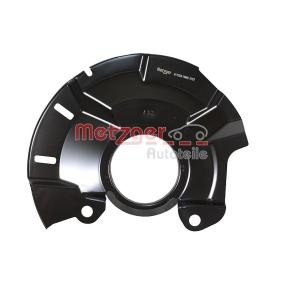 Compre Chapa deflectora, disco de travão da METZGER 6115526 a um preço baixo por 29,61 €
