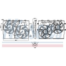 Kühlerlüfter 850001