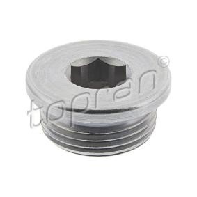 Comprar Tapón roscado, colector de aceite de TOPRAN 119 701 a bajo precio de 5,08 €