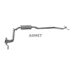 Mittelschalldämpfer für HONDA von ASMET
