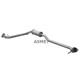 Mittelschalldämpfer für HONDA von ASMET