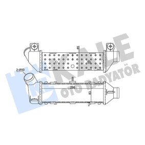Ladeluftkühler 344750 für VW